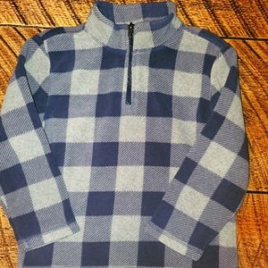 Boys qtr zip fleece pull over